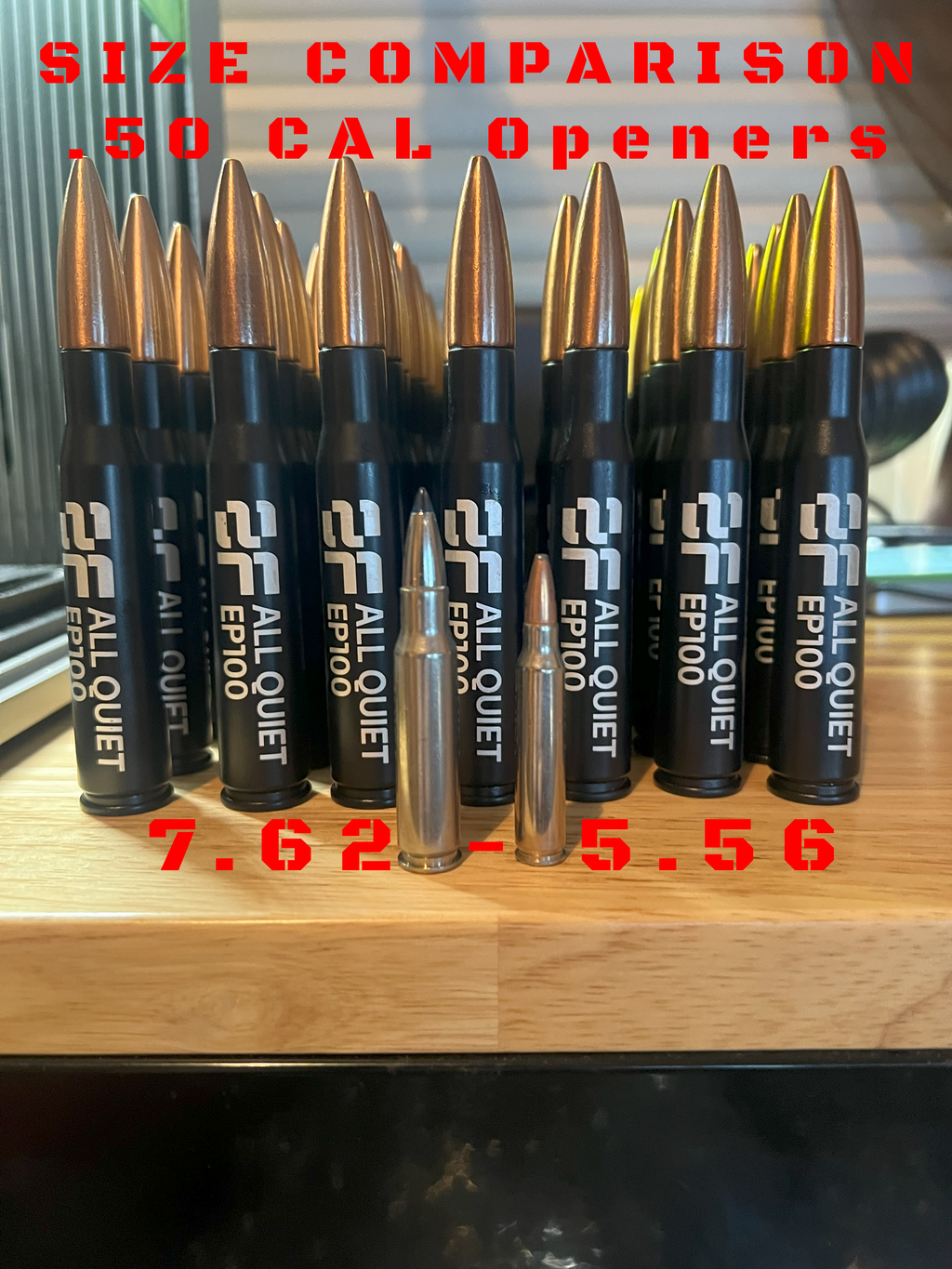 Spartan .50 Caliber Bottle Opener