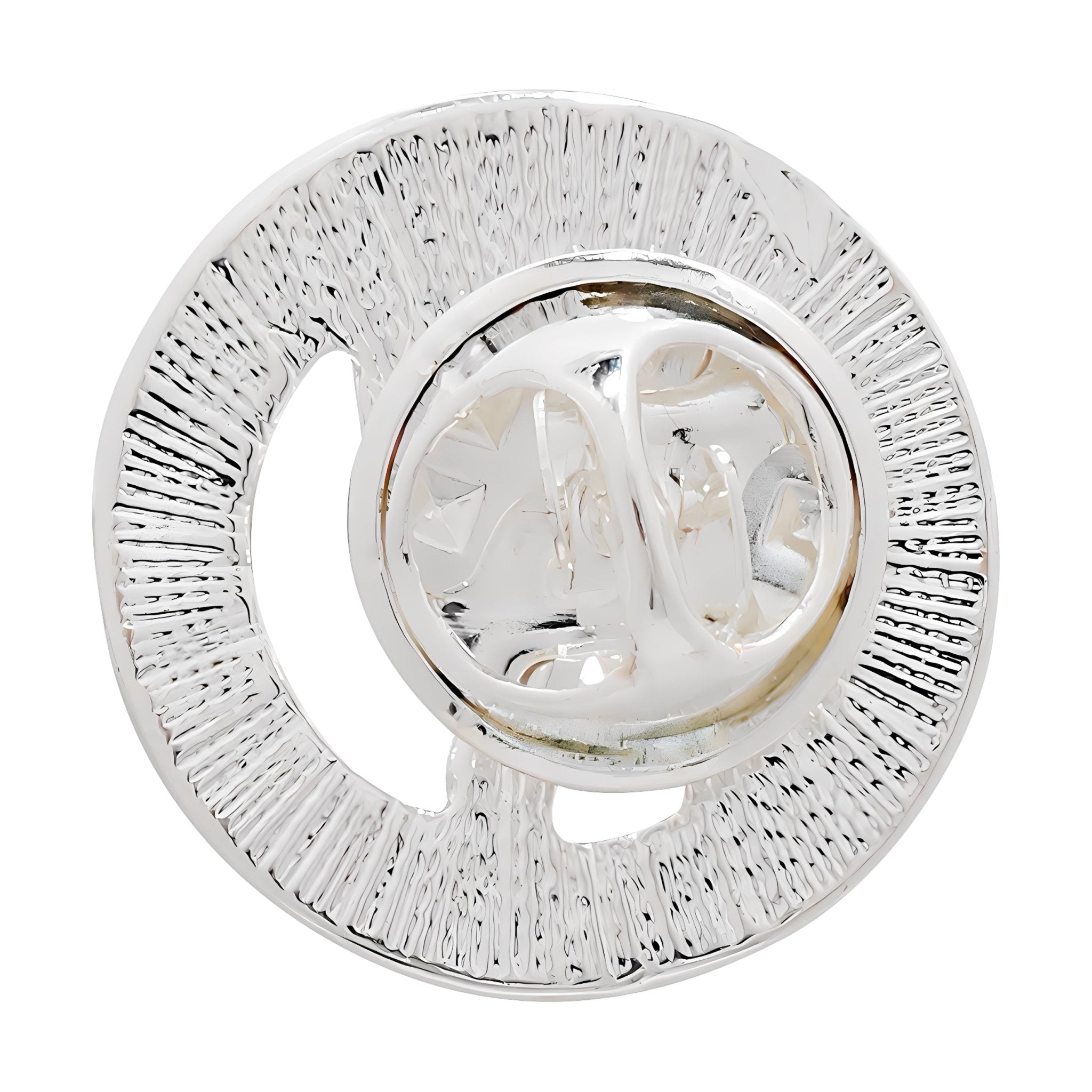 Circle Mental Health Awareness Ribbon Pins