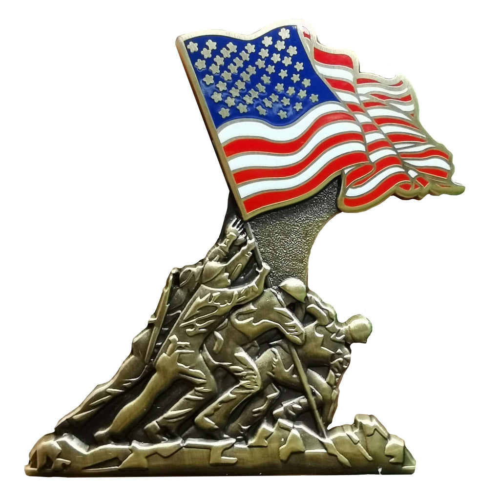 Iwo Jima 80th Anniversary Enamel Pin